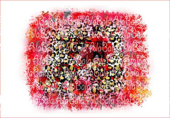 Christmas Plaid Leopard Background Png & Illustrations