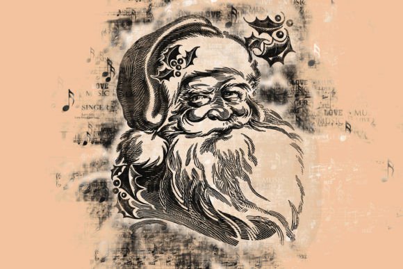 Christmas Printable Graphics Pack 14: Festive Illustrations