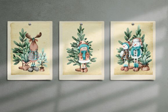 Review: Christmas Cartoon Illustrations for Sellers