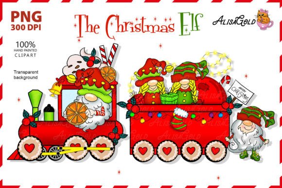 Review: Christmas Gnomes Elves on a Train Christ Design