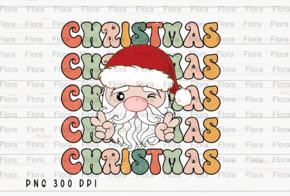 Reviewing Retro Merry Christmas Santa Claus PNG for Stitchers
